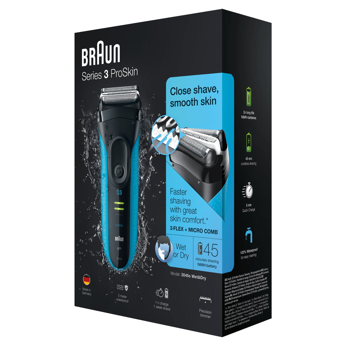 Braun Series 3-3045S Wet & Dry Proskin