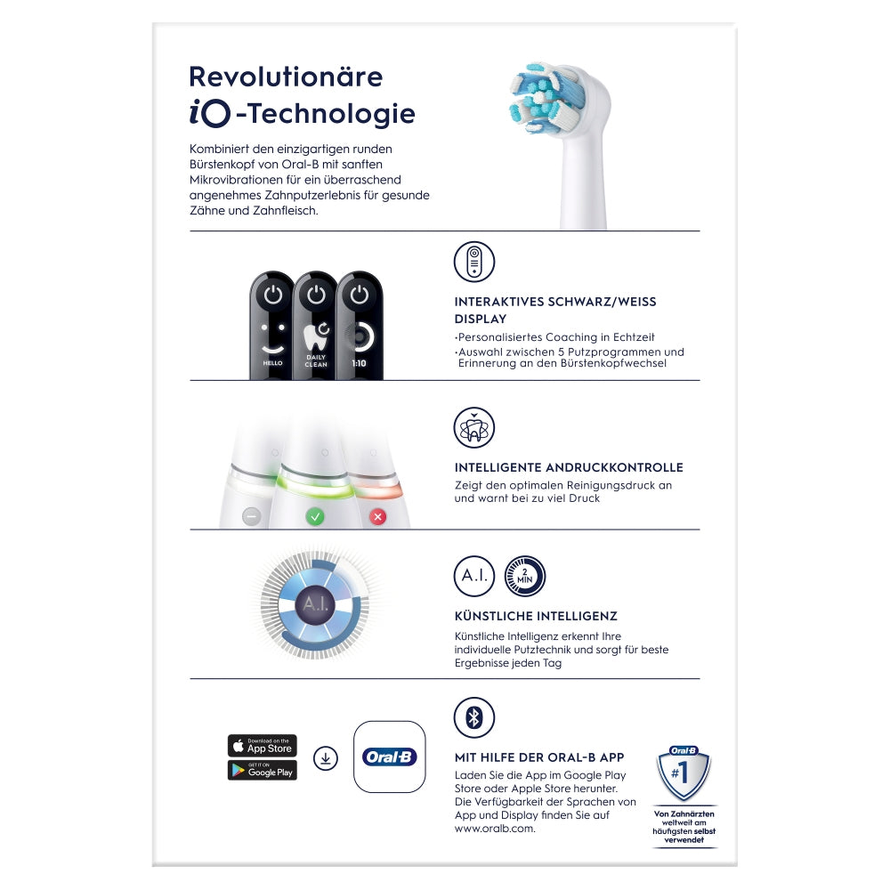 Oral-B Io Series 6  White + Case