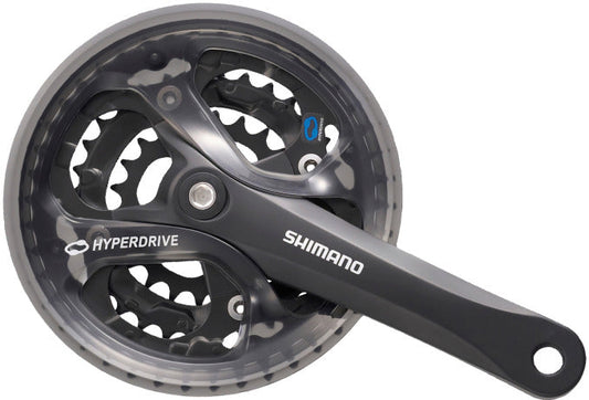 Crankstel 7/8 Speed Shimano Acera Fc-M361 Met 175Mm Crankarm 42 X 32 X 22T - Zwart