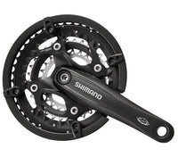 Crankstel 3 X 10 Speed Shimano Trekking Fc-T521 Met 175Mm Crankarm 44-32-24T Octalink - Zwart