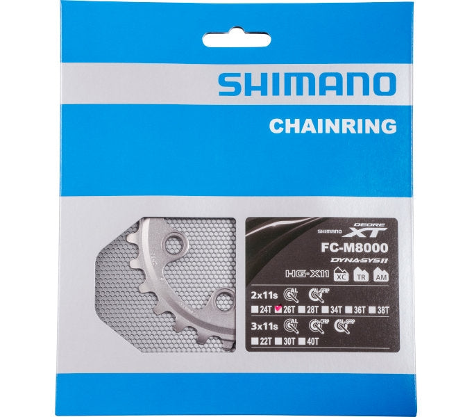 Kettingblad 26T Shimano Xt Fc-M8000 2X11 Speed