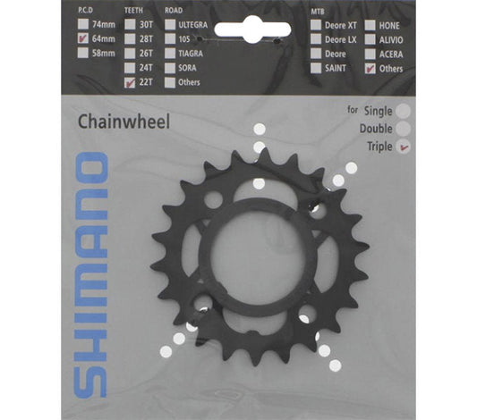 Kettingblad 26T Shimano Acera Fc-M391 - Zwart