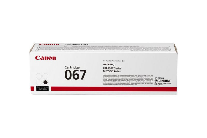 Canon Toner Cartridge 067 Bk Black