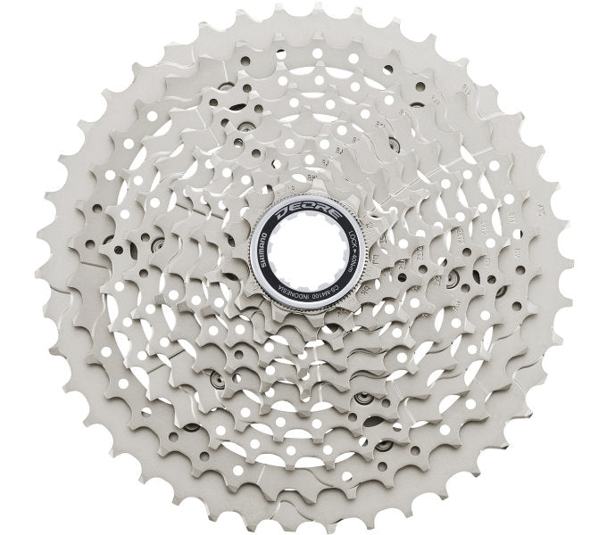 Cassette 10 Speed Shimano Deore Cs-M4100-A 11-42T - Zilver