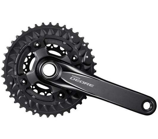Crankstel 3 X 10 Speed Shimano Deore Fc-M6000 175Mm/40 X 30 X 22T - Zwart