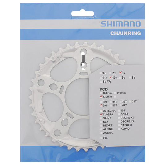 Kettingblad  39T Shimano Tiagra Fc-4603 39T-D - Zilver