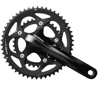 Crankstel 2 X 10 Speed Shimano Road Fc-Rs400 - 175/50-34 Holle As - Zwart