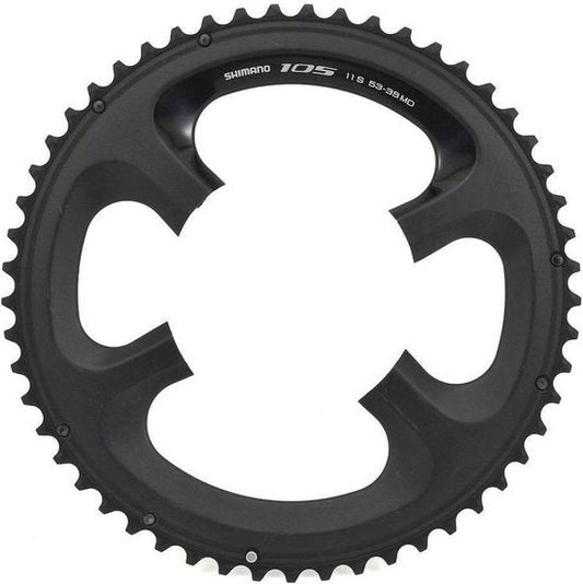 Kettingblad 53T Shimano 105 Fc-5800 Md - Zwart (Voor 52-36T)