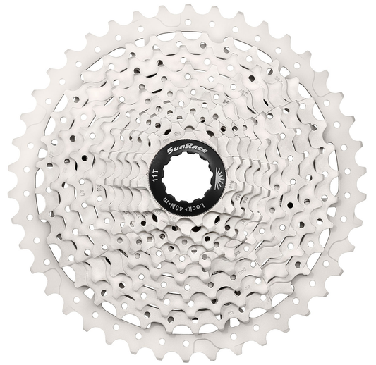 Cassette 10 Speed Sunrace Cs-Ms3 11-46T - Zwart
