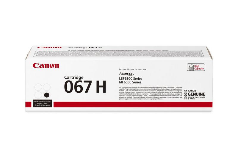 Canon Toner Cartridge 067 H Bk Black