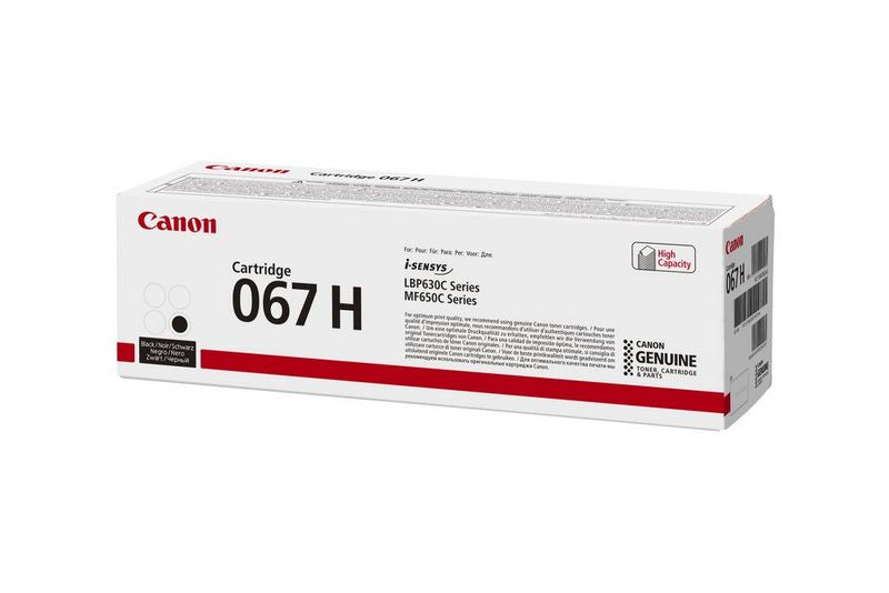 Canon Toner Cartridge 067 H Bk Black