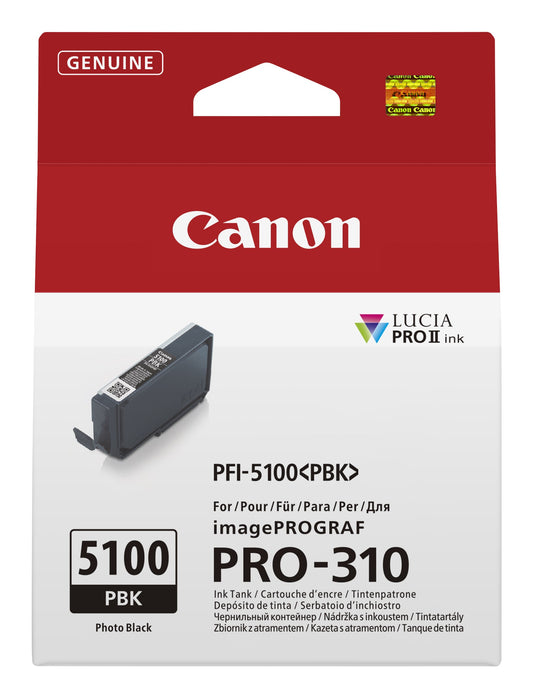 Canon Pfi-5100 Pbk Photo Black