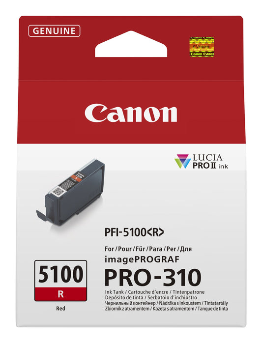 Canon Pfi-5100 R Red