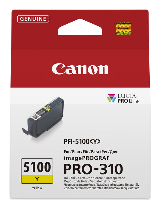 Canon Pfi-5100 Y Yellow