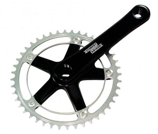 Crankstel 44T  Sturmey Archer Fct64 Met 170Mm Crankarm - Zwart/Zilver