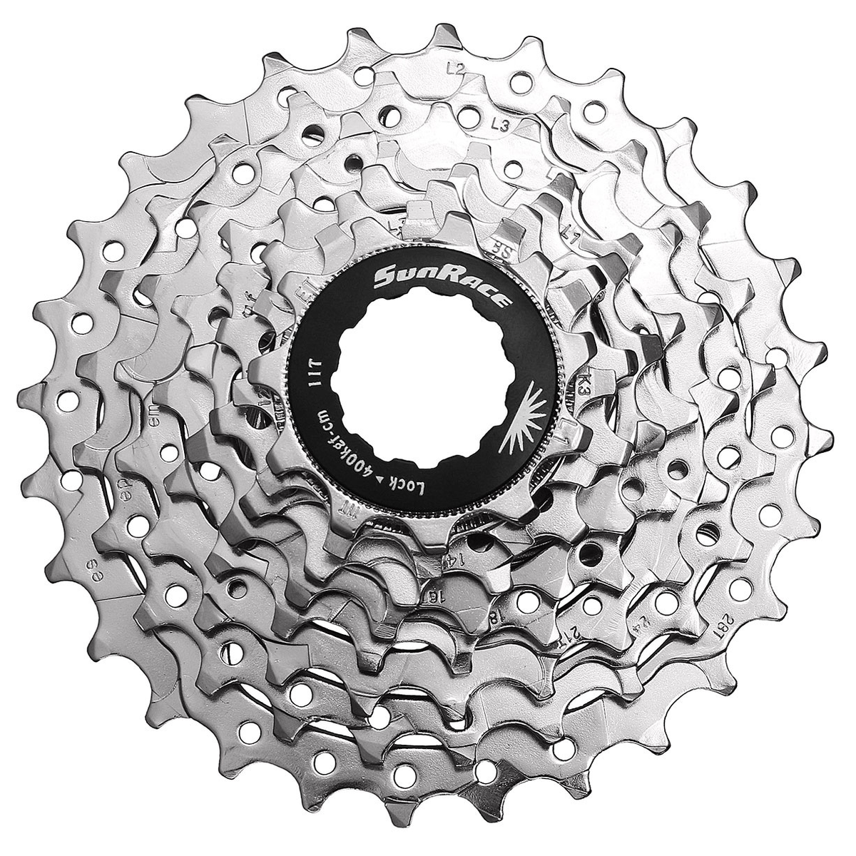 Cassette 8 Speed Sunrace Csr86 12-25T - Zilver
