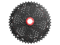 Cassette 11 Speed Sunrace Csmx8 11-46T - Zwart / Rood