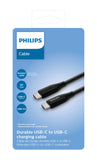 Philips Usb-C To Usb-C Premium And Sync Charging Cable 2M