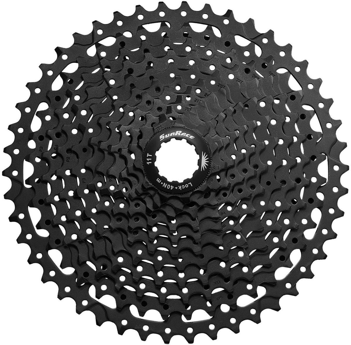 Cassette Sunrace Csms8 11 Speed - 11-36T - Zwart