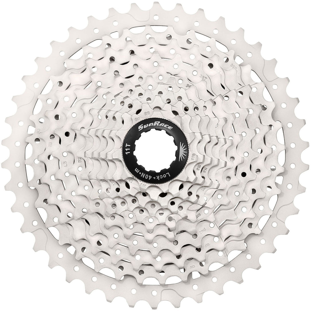 Cassette Sunrace Csms3 10 Speed - 11-40T - Zilver