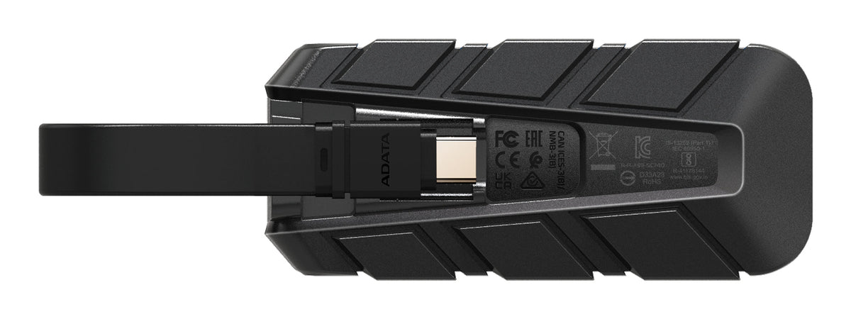 Adata Externe Ssd Sc740      1Tb Plug&Go Blue 1050/1000  Mil.std