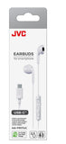 Jvc In-Ear + Mic Ha-Fr17 Wit