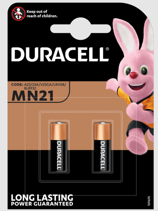 Duracell Batt. Spec.   Mn21 A2