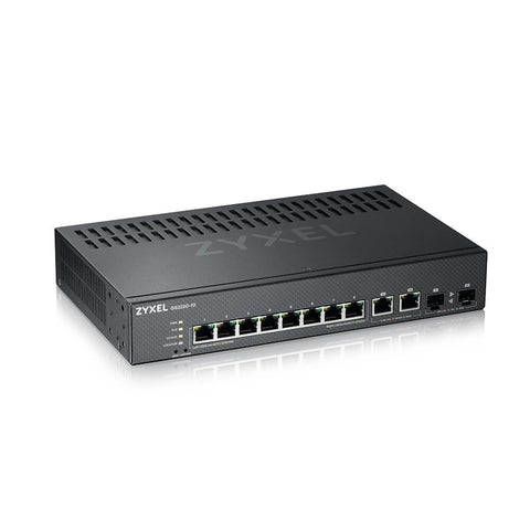 Zyxel Gs2220-10 8 Port + 2X Sfp/Rj45 Gigabit L2