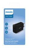 Philips High Power Dual Charger 30W 1 Usb-A + Usb C