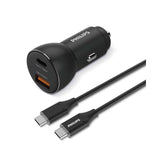 Philips Car Charger 36W With 1 Usb-A + Usb C