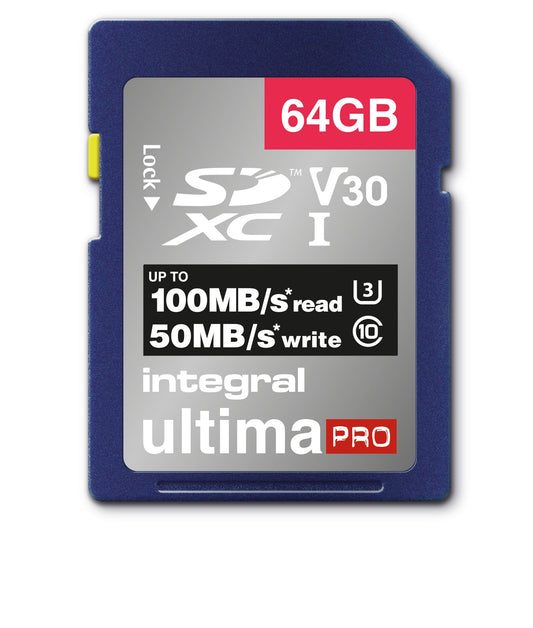 Sdxc V30 100/50Mbs Pro    64Gb