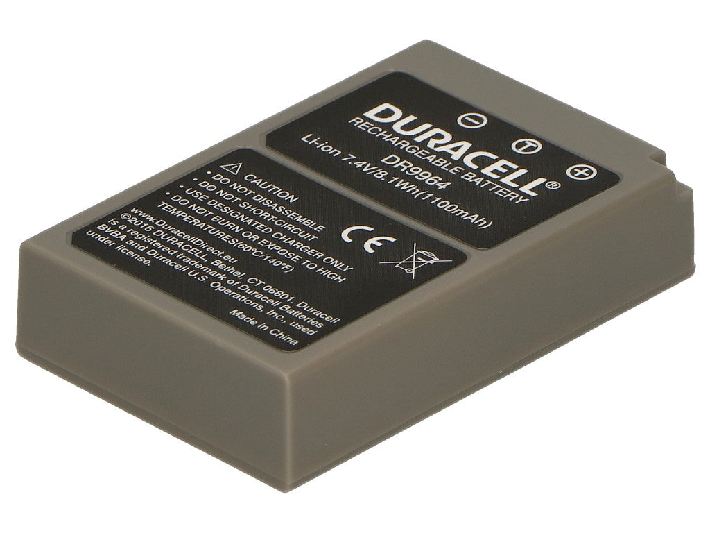 Duracell Li-Ion Battery 1100Mah For Olympus Bls-5