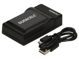 Duracell Charger With Usb Cable For Drnel23/En-El23