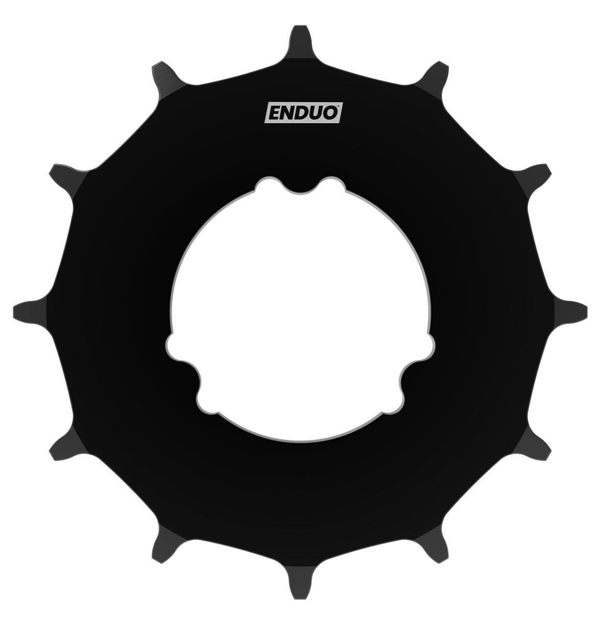 Tandwiel 24T Enduo Cargo Nexus Alfine - Zwart
