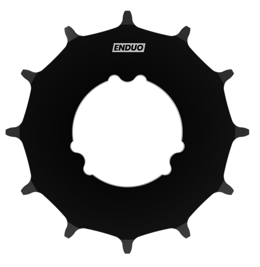Tandwiel 24T Enduo Cargo Nexus Alfine - Zwart