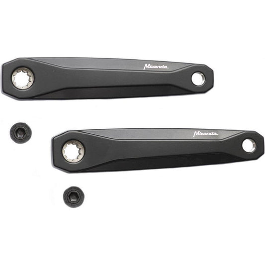 Crankset (Links En Rechts) Miranda Lambda - Met 170Mm Crankarm - Bosch3 Offset - Zwart
