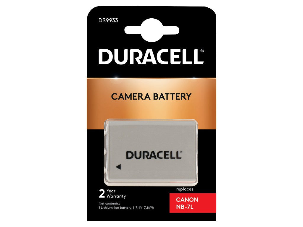 Duracell Li-Ion Bat. 1000Mah For Canon Nb-7L