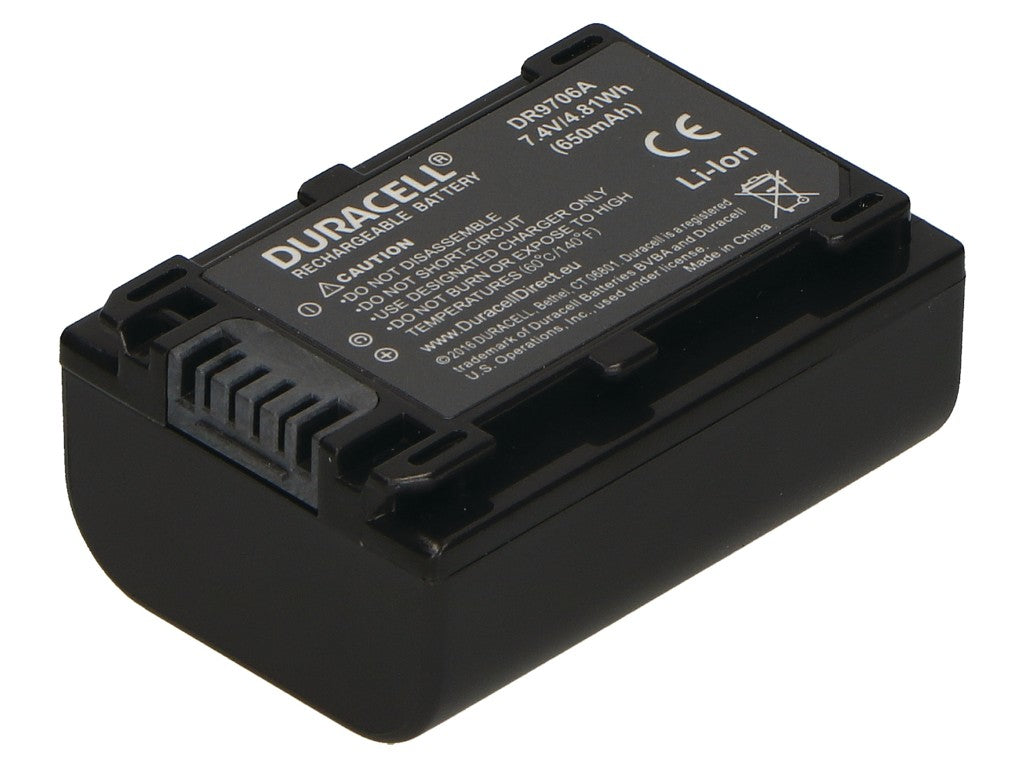 Duracell Li-Ion Battery 700Mah For Sony Np-Fv50
