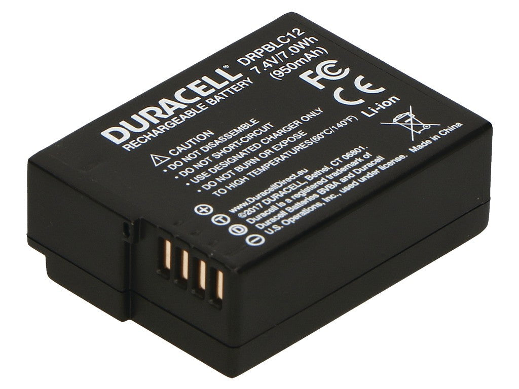 Duracell Li-Ion Akku 950 Mah For Panasonic Dmw-Blc12