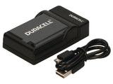 Duracell Charger With Usb Cable For Dr9675/Np-50/D-Li68