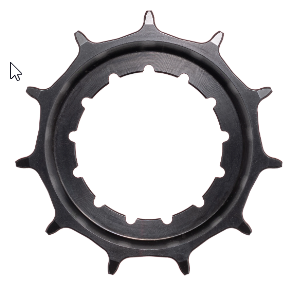 Tandwiel 24T Enduo Cargo Rohloff Cl-53.0 / 54.7 - Zwart