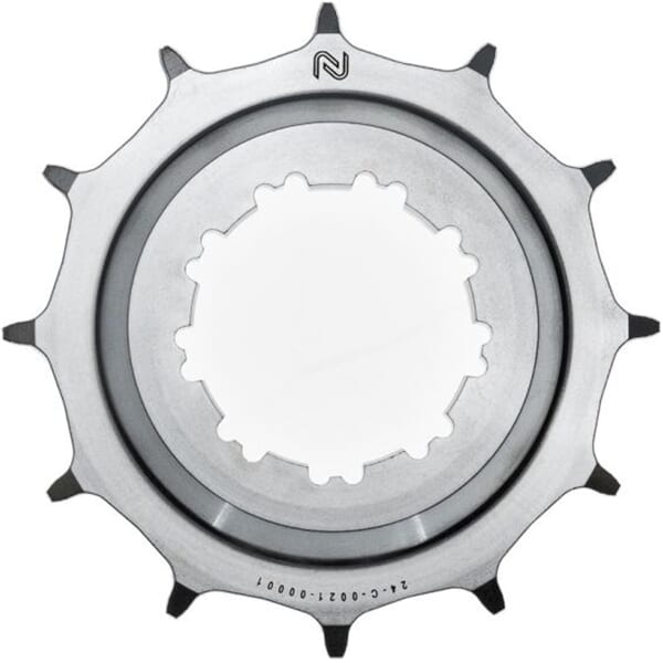 Enduo Cargo Tandwiel 24T Enviolo Cl-45.5 Zilver