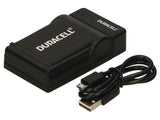 Duracell Charger With Usb Cable For Olympus Li-40B/Fuji Np-45