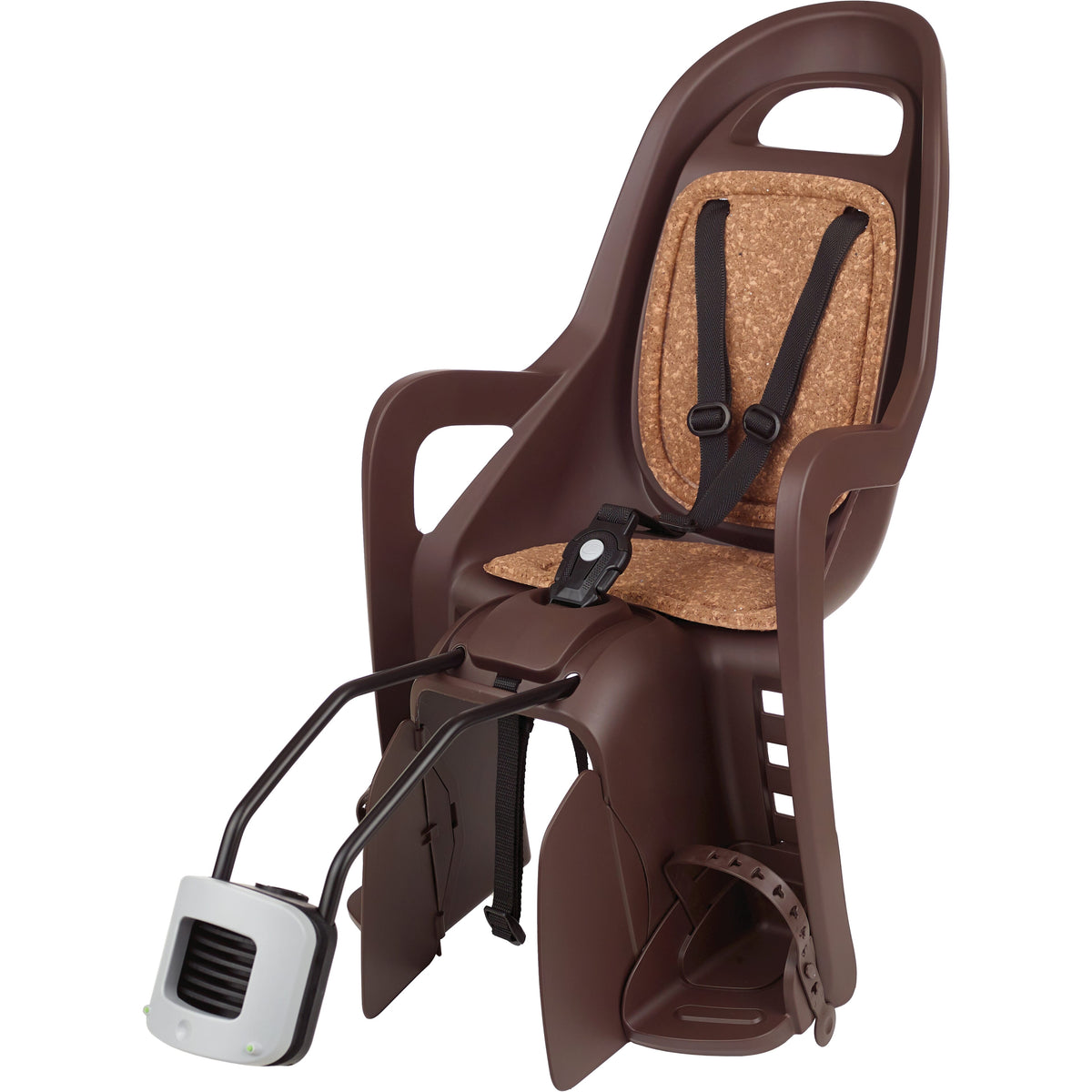 Polisport Achterzitje Groovy Frame Bev. Dark Brown Eco