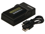 Duracell Charger With Usb Cable For Dr9700A/Np-Fh50