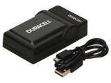 Duracell Charger W. Usb Cable For Drsfz100/Np-Fz100