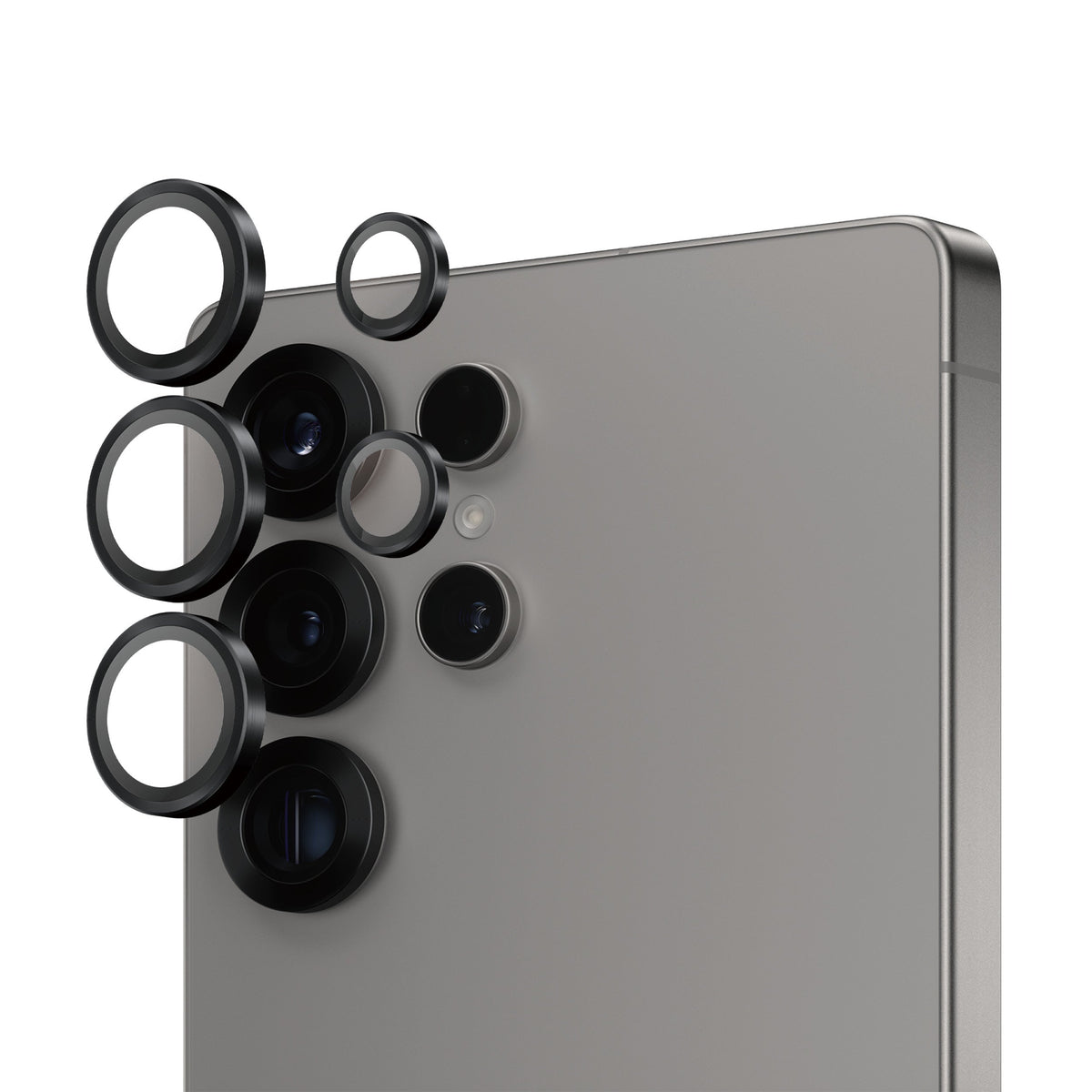 Panzerglass Hoops Black  Lens Protector Samsung  S25 Ultra