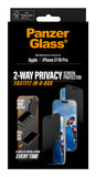 Panzerglass Privacy Bk Rahmen Ip 17 Uwf Fastfit