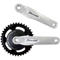 Miranda Crankstel 38T Alfa 1 Disc 92Mm Zilver