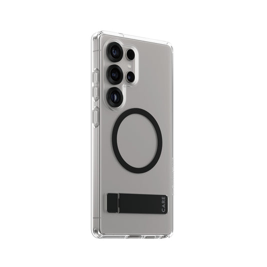 Care By Panzerglass Case Transp Bl Kickstand Qi S25 U